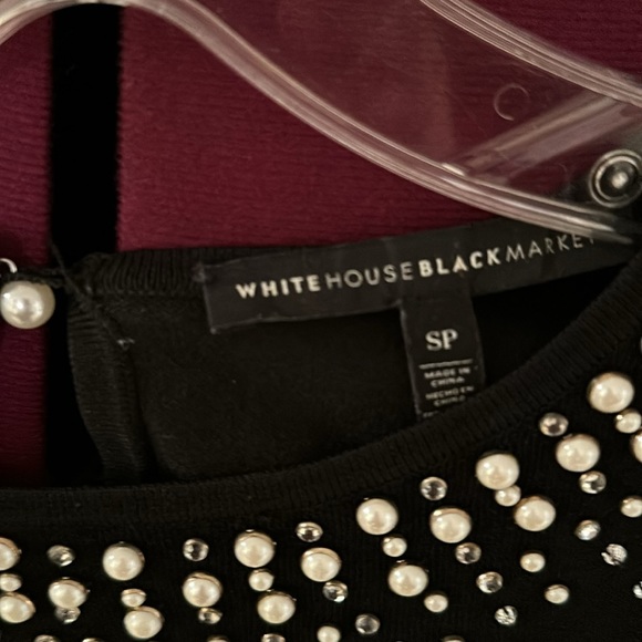 White House Black Market black sweater  size SP - Picture 3 of 8